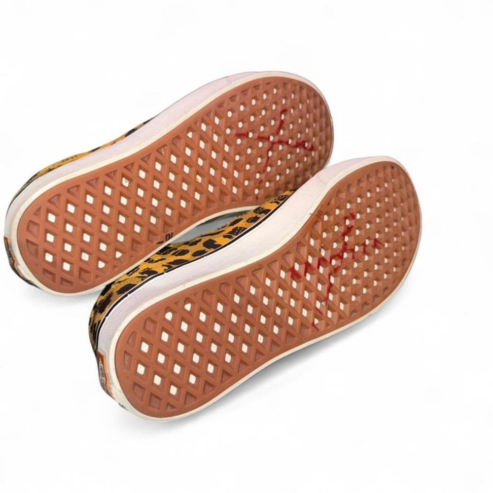 VANS‎ OFF THE WALL LEOPARD CHEETAH SKATER SHOES UNISEX MENS 7/LADIES 8.5 - Picture 8 of 8